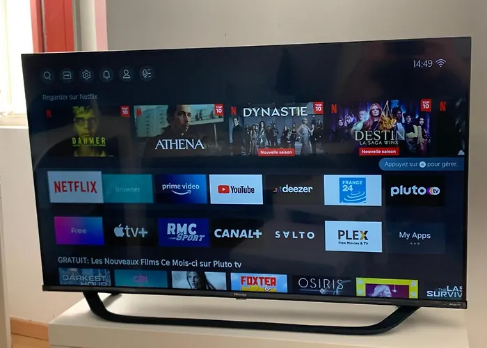 아파트 Centre, Pres Avenue De Verdun, Cosy 2 Pieces , Salon , Separe, Rue Tres Calme A 10 Minutes A Pied De La Grande 비아히쯔